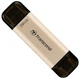 USB флеш Transcend 256GB USB 3.2+Type-C JetFlash 930 Black (TS256GJF930C) - изображение 1