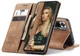 Чехол-книжка CaseMe из нубука для Xiaomi Redmi Note 10 Pro Светло-коричневый - изображение 6