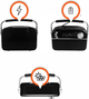 Radioodtwarzacz Manta FM/AW/SW Black (5902510685553) - obraz 3