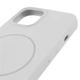 Чохол Silicone Case Full Protective (AA) NO LOGO with MagSafe для Apple iPhone 11 Pro Max (6.5") Білий / White - изображение 4