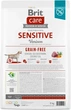 Корм для собак з чутливим травленням Brit Care Dog Grain-free Sensitive беззерновий з олениною 3 кг (8595602559145) - изображение 3