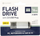 Флеш пам'ять Platinet X-Depo 16GB USB 2.0 Silver (PMFE16S) - зображення 2