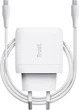 Сетевое зарядное устройство Maxo Сharger 45W USB-C Белый (TR25138) - изображение 1
