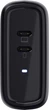 Ładowarka sieciowa Maxo Charger 65W 2P USB-C Black (TR25380) - obraz 5