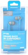 Słuchawki Freestyle In-Ear Earphones + Mic Blue (FH1012BL) - obraz 3