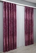 Комплект готових штор VR-Textil Софт Ліана № 459ш Малиновий 150х270 см 2 шт (30-199) - зображення 4