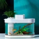 Акваріум Xiaomi Geometry Descriptive Eco Fish Tank Pro 382*166*229mm HF-JHYJ007 White - зображення 3
