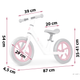 Rowerek biegowy Nukido Light Flee 760401 (5903890623029) - obraz 8