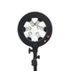 LED лампа Зірка STAR LIGHT AL120X 60W для зйомки та макіяжу з регулюванням температури, штативом і тримачем - зображення 5