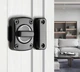 Дверний поворотний замок засувка French Door Lock Black - зображення 2