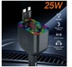 FM трансмітер WUW C237 25Вт автомобільний Bluetooth LED дисплей - зображення 8