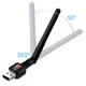 Адаптер Wi-Fi WF 2 с антенной 10-2DB для ПК и ноутбуков, обеспечивает стабильный беспроводной сигнал - изображение 5