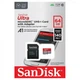 Карта памяти SANDISK MICRO SDXC 64GB UHS-I W/A SDSQUAB-064G-GN6MA - изображение 5