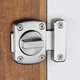 Дверний поворотний замок засувка French Door Lock Silver - изображение 2