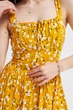 Плаття максі з розрізом Wear me XS Жовтий (14_25_11774) - зображення 2