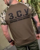 Футболка ЗСУ Олива с вставками Пиксель камуфляж армейская военная стиль XL - изображение 4