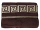 Простынь махровая Parisa - J-038 Caesar коричневый 200*220 (400 гр/м2) - изображение 1