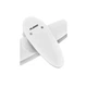 Смеситель для душевой кабины Plamix Cezar-003 SET White (с шлангом, лейкой и кронштейном) (PM0665) - изображение 4