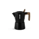Гейзерная кофеварка с двойным клапаном MHW-3BOMBER Double Valve Moka Pot 100 мл Black (M5886B) - изображение 1