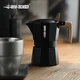 Гейзерная кофеварка с двойным клапаном MHW-3BOMBER Double Valve Moka Pot 100 мл Black (M5886B) - изображение 6