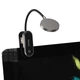 Портативная лампа ночник на прищепке Baseus Mini Clip Lamp. LED лампа со встроенным аккумулятором 350 mAh Gray (DGRAD-0G) - изображение 4