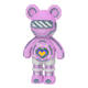 Конструктор Magic Blocks, що світиться, ведмедик Bearbrick 50 см Рожевий - зображення 1
