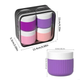Набор емкостей для косметики 4х50ML ( 4 шт.) purple 3DTOYSLAMP - изображение 8