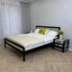 Кровать MebliRoMax Bloom 180х200 Индастриал /Черный (000083208) - изображение 1