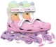 Роликові ковзани Neon Inline, розмір 34-37, веселка - изображение 1
