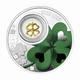 Монеты Silver Coins Coin LUCKY SYMBOLS GOODLUCK quot;Cloverquot; in a case 500 francs - изображение 1