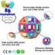 Дитячий Магнітний Конструктор Brighty Bright 40 деталей Magnetic Blocks (X002BBEHQF) - изображение 7