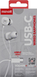Słuchawki Maxell Square+ USB-C White (MXSSQW) - obraz 3