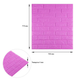 3D панель самоклеящийся кирпич Пурпурный 700х770х5мм (14-5) SW-00001334 Sticker Wall - изображение 5