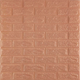 3D панель самоклеящийся кирпич Пудровый 700x700x7мм SW-00001800 Sticker Wall Пудровый - изображение 2