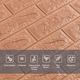 3D панель самоклеящийся кирпич Пудровый 700x700x7мм SW-00001800 Sticker Wall Пудровый - изображение 8