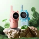 Детская рация Walkie Talkie D25 (2 шт) с радиусом действия до 3 км Розовый Голубой - изображение 9