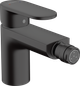Смеситель hansgrohe Vernis Blend для биде, матовый черный 71210670 - изображение 1