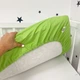 Детская простыня на резинке 160х80 см Oh My Kids Цвет зеленая трава - изображение 4