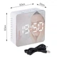Годинник–будильник Camry CR 1150 white LED 3хAAA або USB - изображение 6