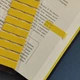 Полупрозрачные пластиковые стикеры для книг, 200 штук, однотонные стикеры-закладки, стикеры для книг и блокнотов, липкие закладки. з-197 - изображение 2