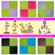 Плюшевый пол пазл-модульное напольное покрытие Sticker Wall 300х300х10мм салатовый (2094) - изображение 7