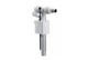 Впускной клапан Compact 95L-3/8M, боковой 3/8'' латунный, быстрое наполнение, SIAMP - изображение 1