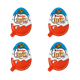 Набір Шоколадне Яйце 4шт Kinder Joy Super Mario Nintendo 20g - зображення 1