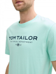 Футболка Tom Tailor Printed T-shirt L Бірюзовий 1045773-37105 - изображение 3
