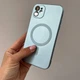 Чохол на iPhone 11 Перламутровий блакитний - изображение 1