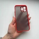 Чохол на iPhone 13 Pro Матовий червоний - изображение 6