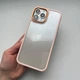 Чохол на iPhone 13 Pro crystal case pink - зображення 1
