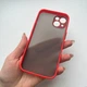 Чохол на iPhone 13 Матовий червоний - изображение 5