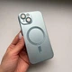 Чохол на iPhone 14 Перламутровий блакитний - изображение 5