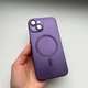 Чохол на iPhone 14 Перламутровий фіолетовий - зображення 1